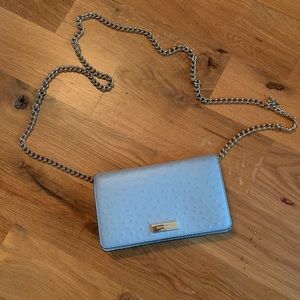 Blue Ostrich Kate Spade Crossbody